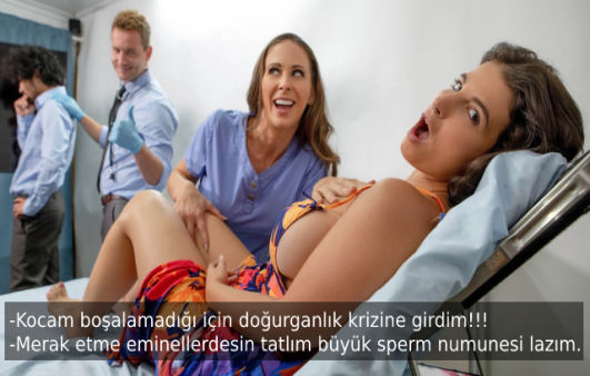 Kocasının Dölü Yetmediği İçin Yakışıklı Doktordan Hamile Kalıyor